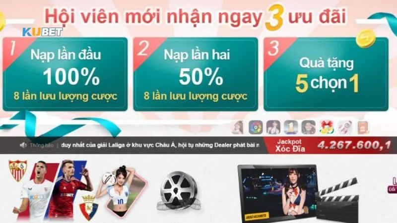 Nhà cái hỗ trợ đa dạng hình thức khuyến mãi hấp dẫn Nhà cái hỗ trợ đa dạng hình thức khuyến mãi hấp dẫn